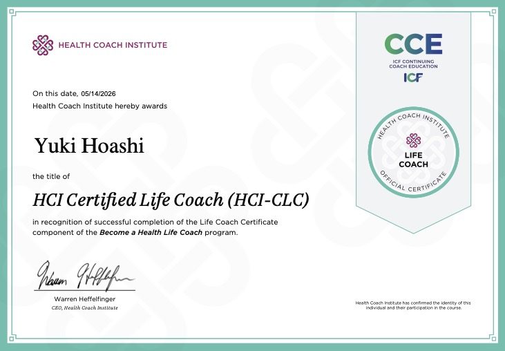 Life Coach Certificate